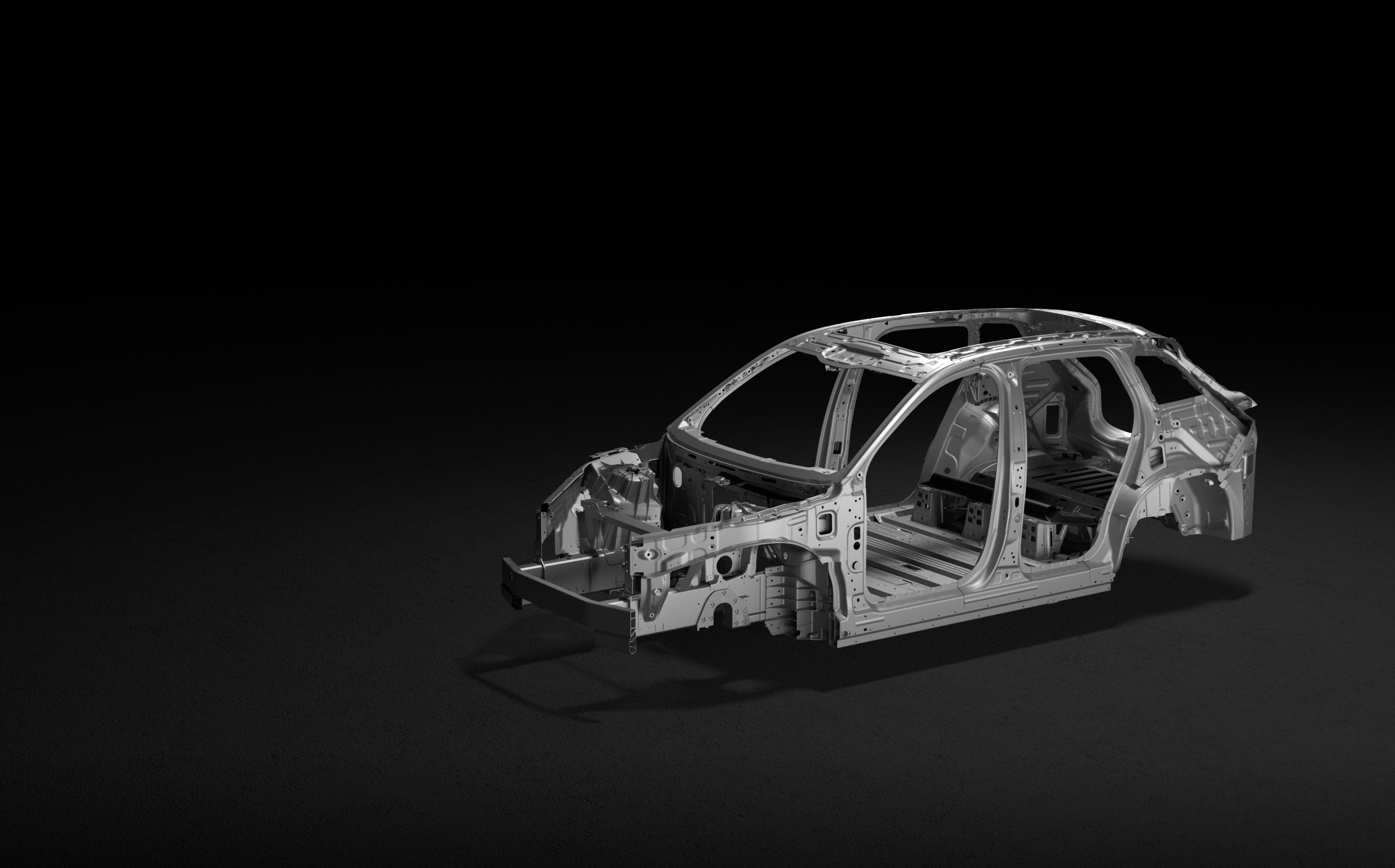 High-Strength Aluminum-Carbon Fiber Hybrid Body High-Strength Aluminum-Carbon Fiber Hybrid Body