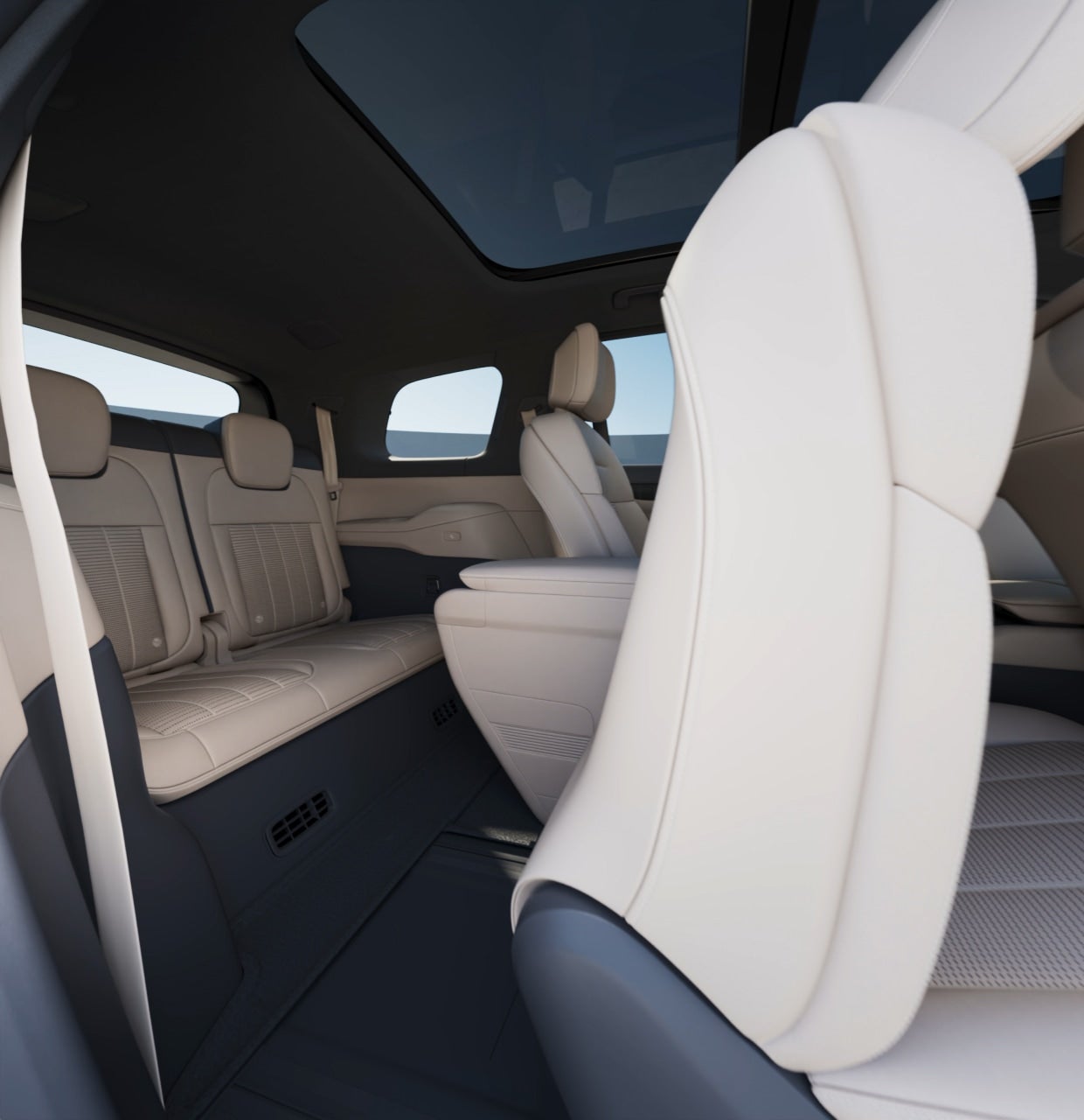 Effortless Access to Third Row Effortless Access to Third Row